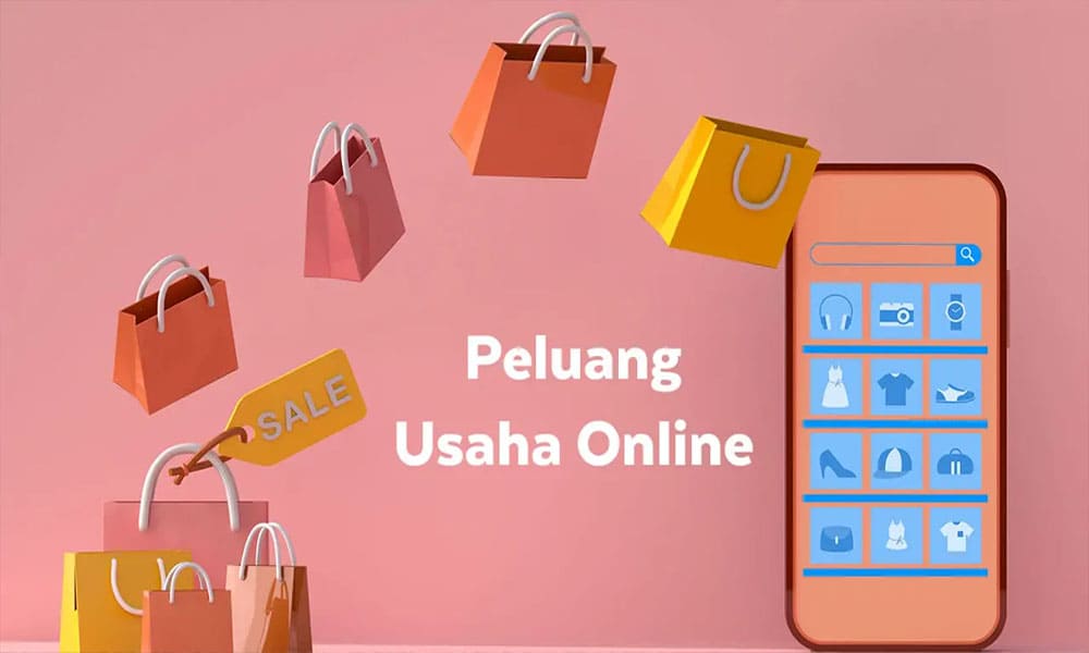 Gambar menunjukkan langkah-langkah membuka toko online dengan modal minim